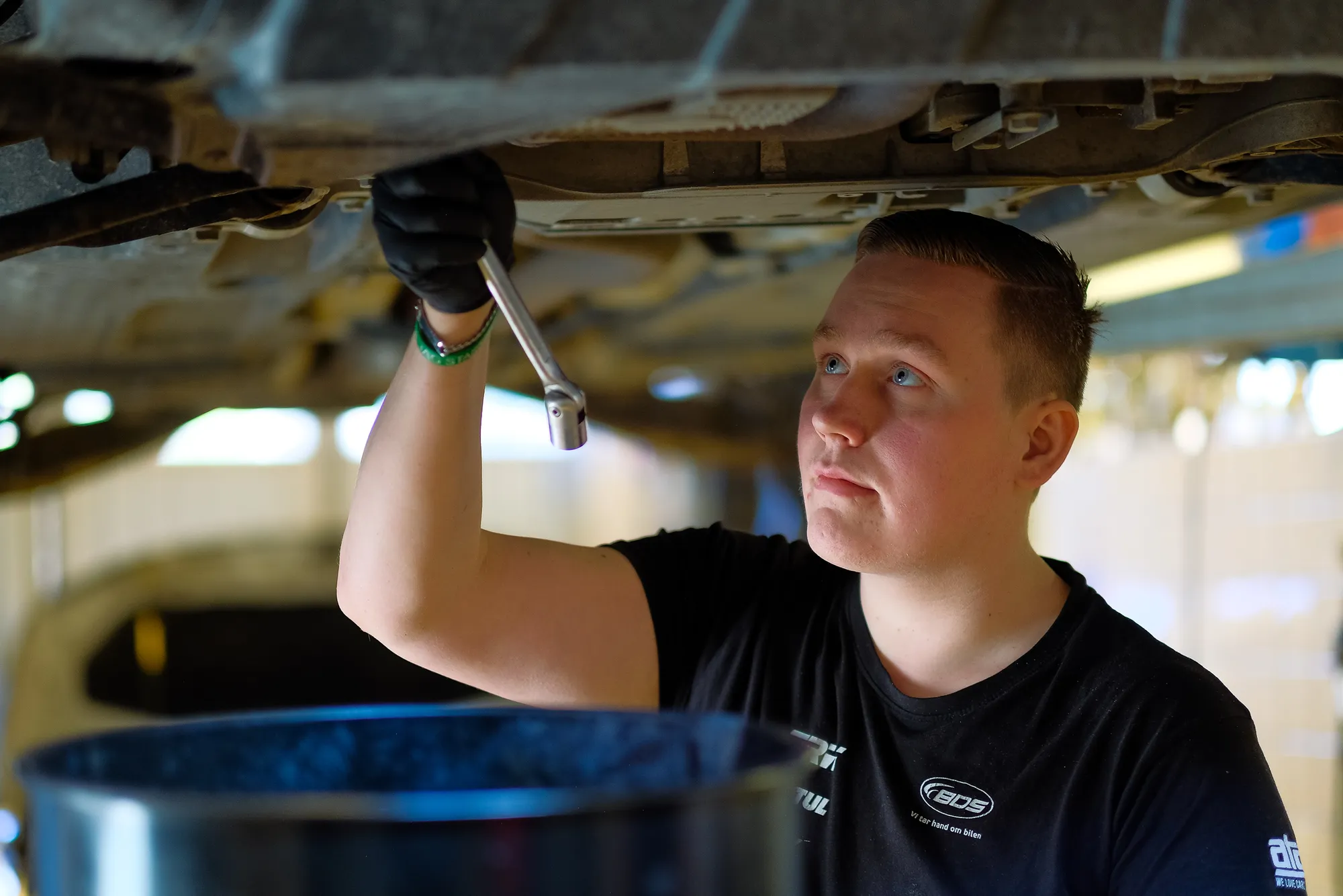 Bilservice hos Barfelds Motor i Haninge